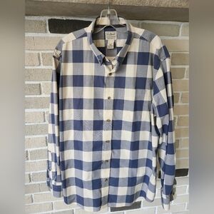 Vintage L.L. Bean Buffalo Plaid Button Up Shirt